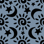 Design: Moon & Stars Dark