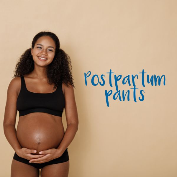 Partum Panties - 2 x packs of Disposable Postpartum Underwear High Waisted,  Soft & Absorbent - Medium