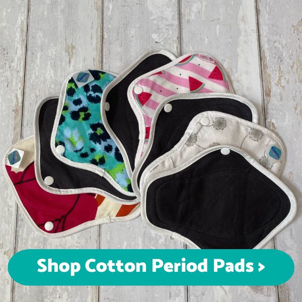 Reusable Sanitary Menstrual Pad Bamboo Cloth Pads Heavy Flow